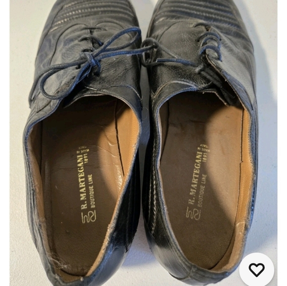 r martegani Size 9.5 Lace Shoes Made In Italy - Picture 3 of 4